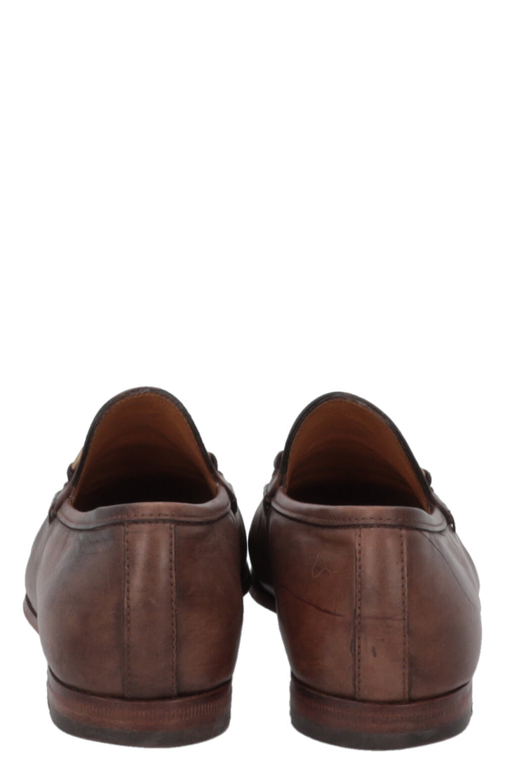 GUCCI Jordaan Flats Brown