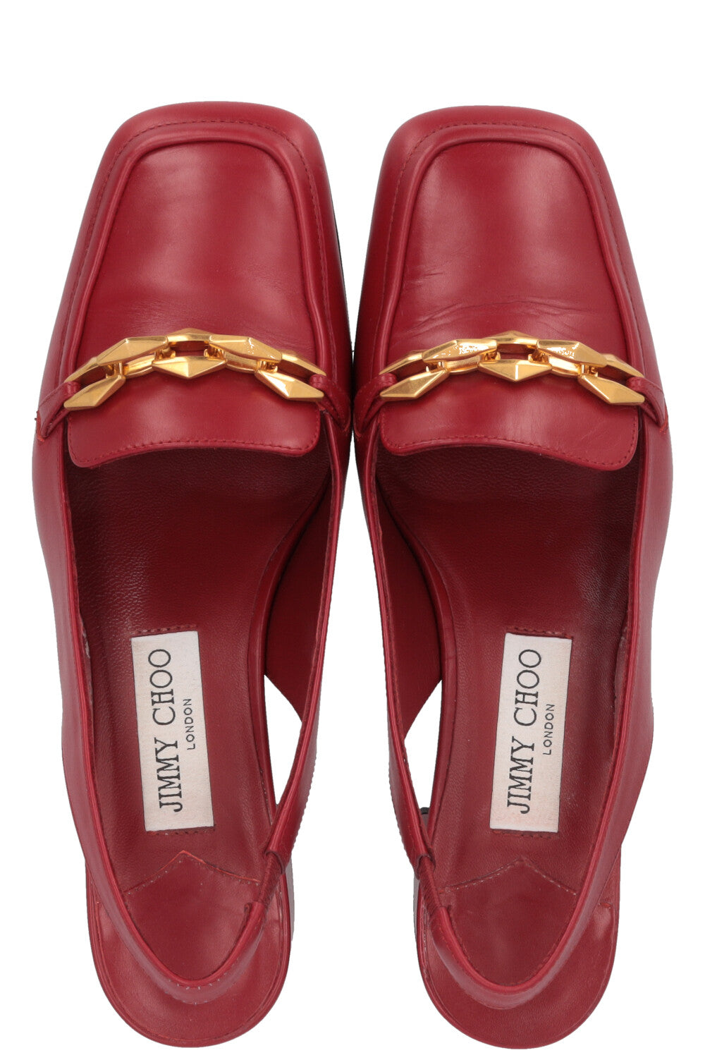 JIMMY CHOO Diamond Tilda Heels Red
