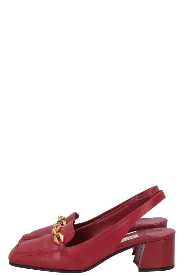 JIMMY CHOO Diamond Tilda Heels Red