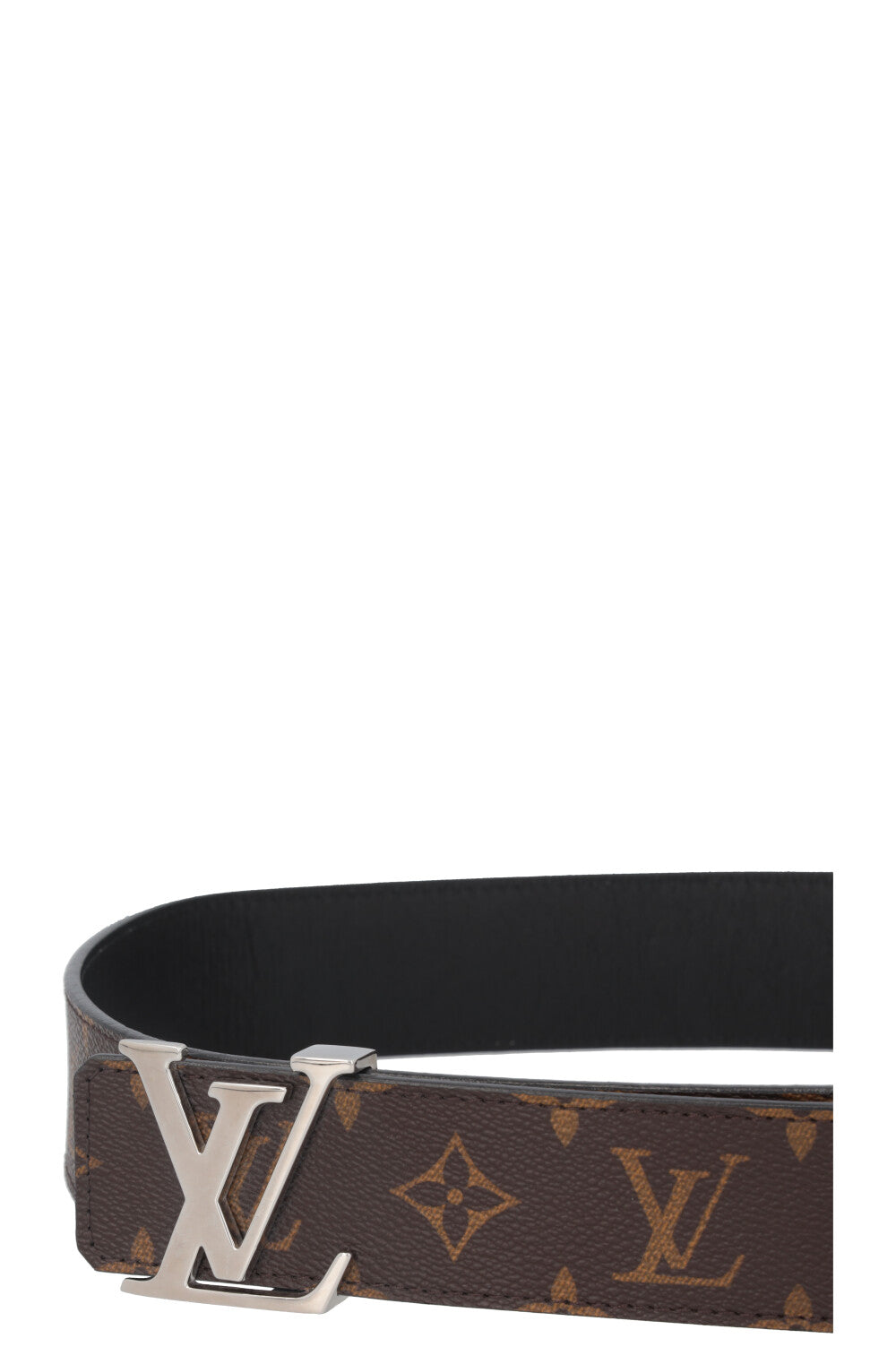 LOUIS VUITTON Reversible Initiales 40 Belt MNG Black