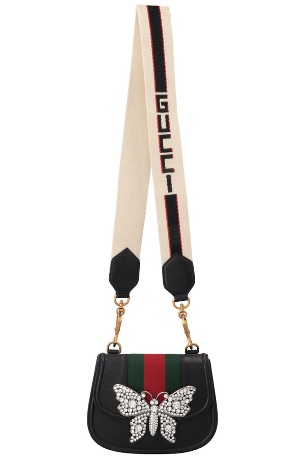 GUCCI Totem Butterfly Sac Petit Noir