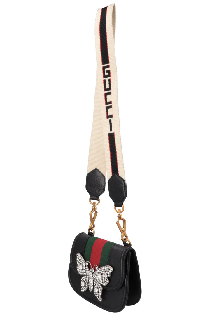 GUCCI Totem Butterfly Sac Petit Noir