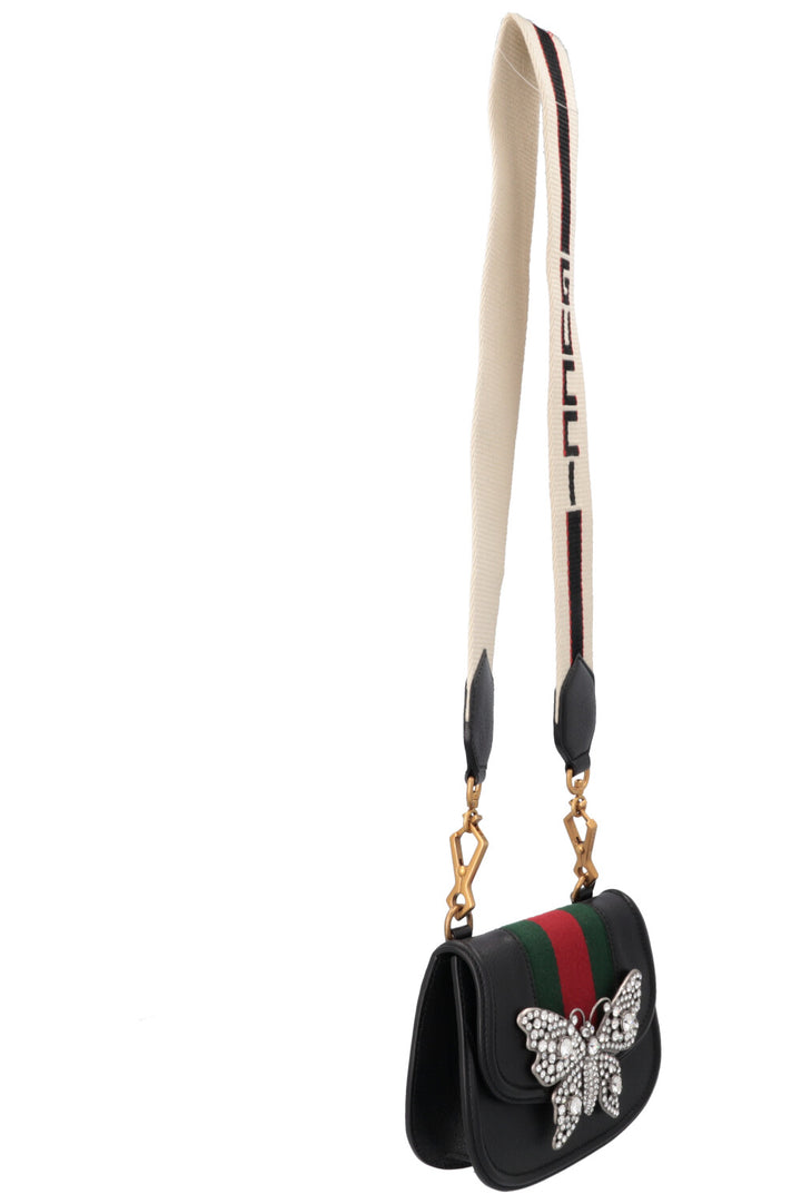 GUCCI Totem Butterfly Sac Petit Noir