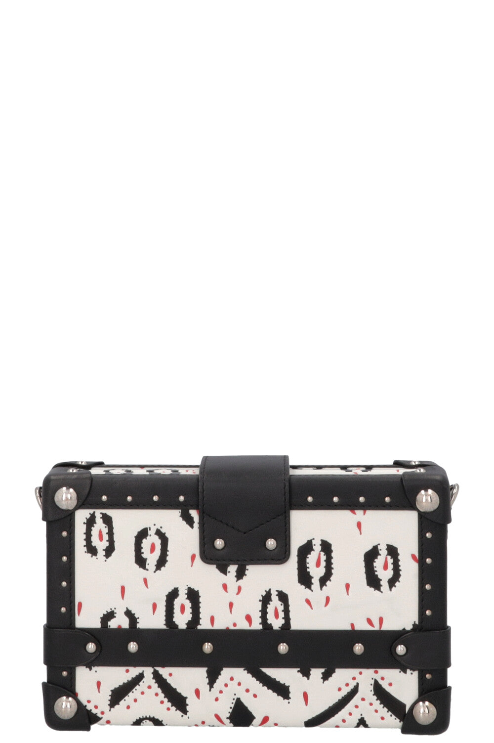 LOUIS VUITTON Petite Malle Trunk Bandoulière Noir et Blanc