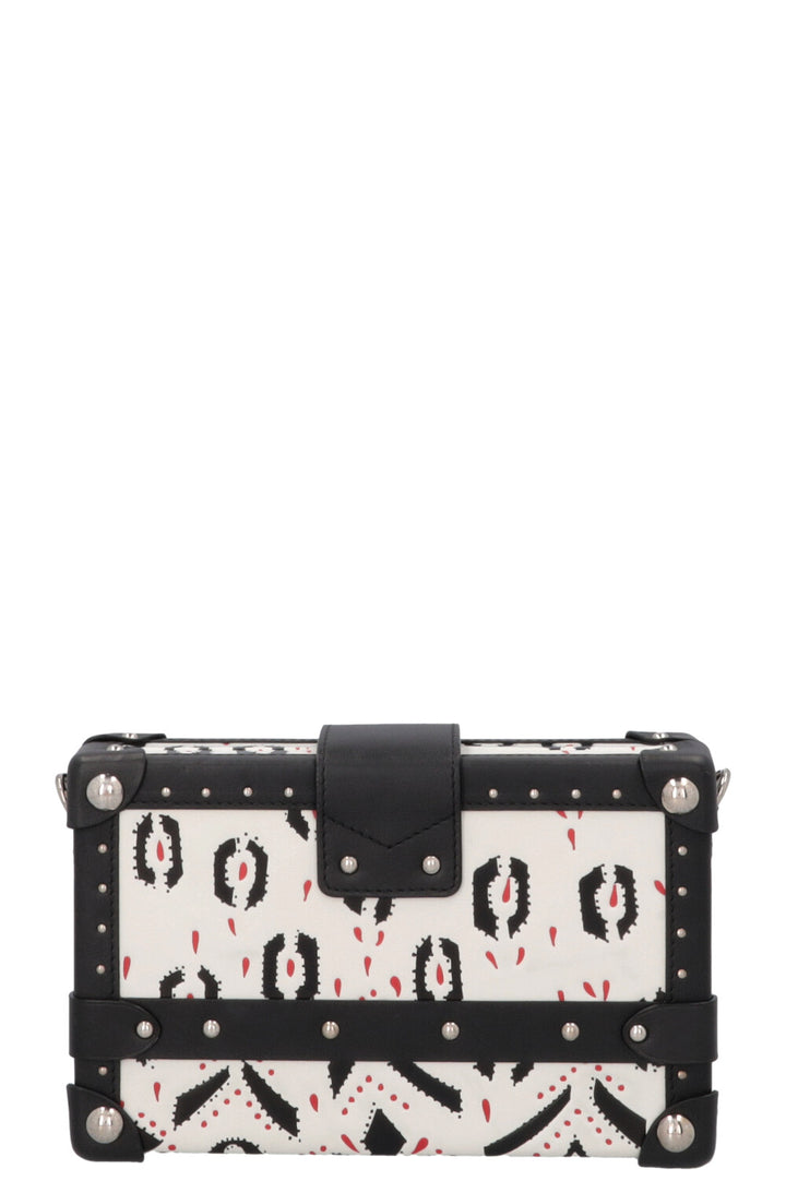 LOUIS VUITTON Petite Malle Trunk Bandoulière Noir et Blanc