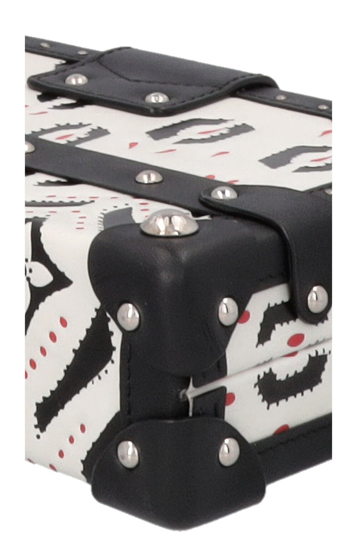 LOUIS VUITTON Petite Malle Trunk Bandoulière Noir et Blanc