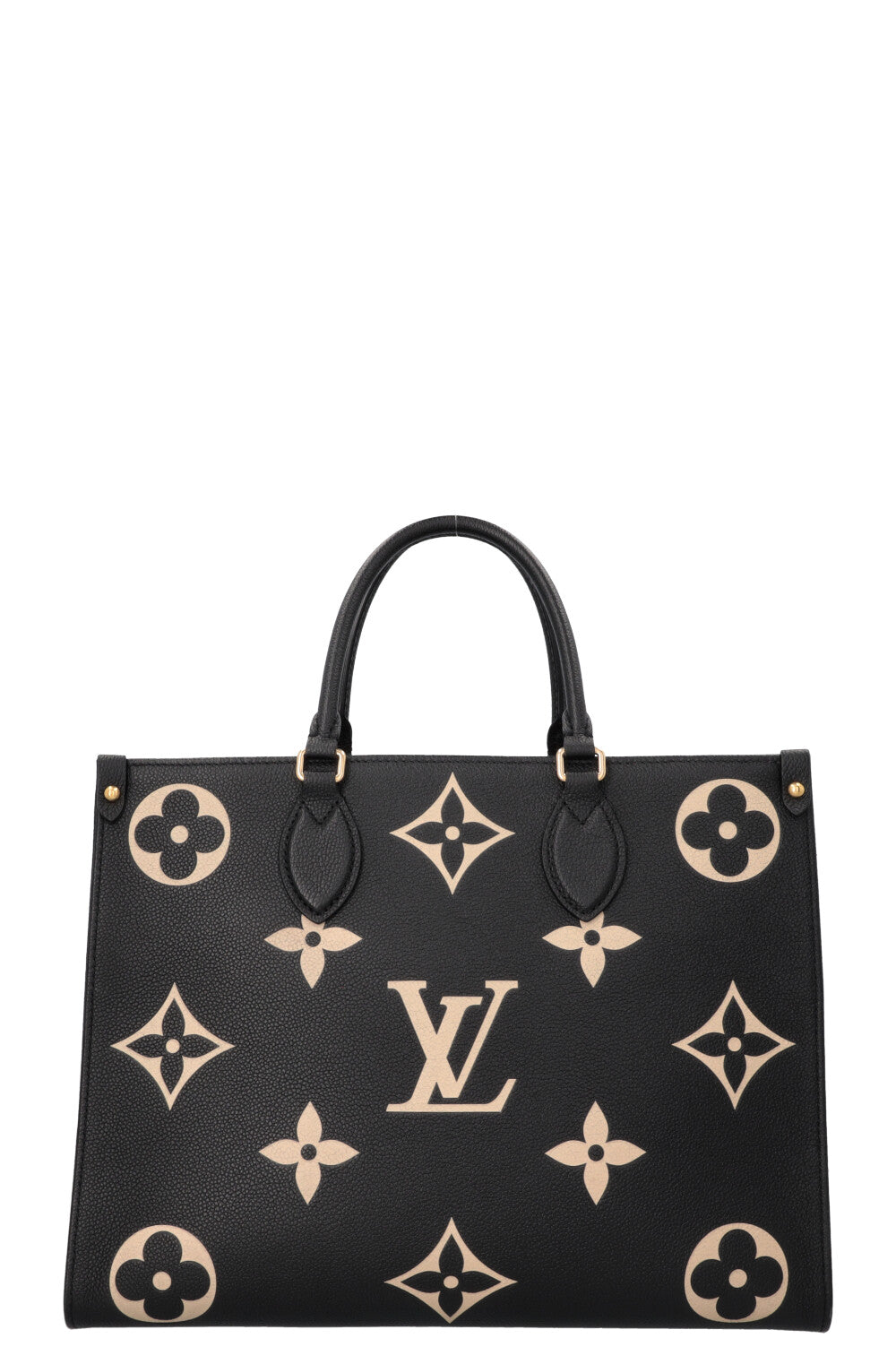 LOUIS VUITTON OnTheGo MM Sac Cabas Empreinte Noir Beige
