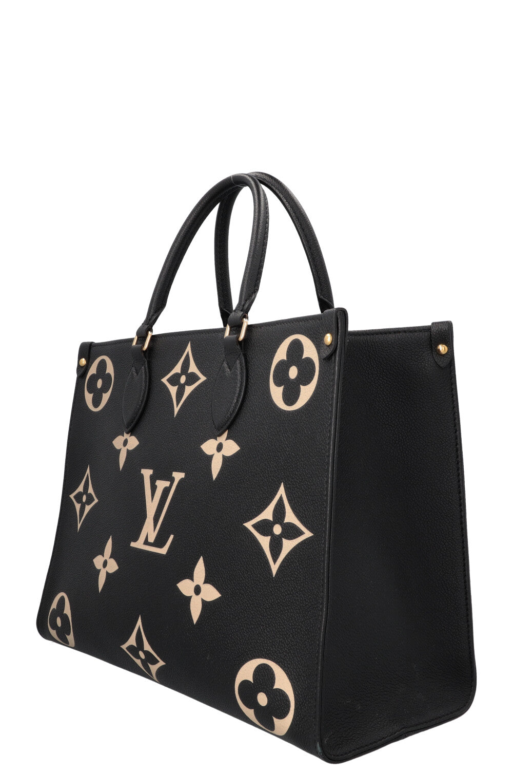 LOUIS VUITTON OnTheGo MM Sac Cabas Empreinte Noir Beige