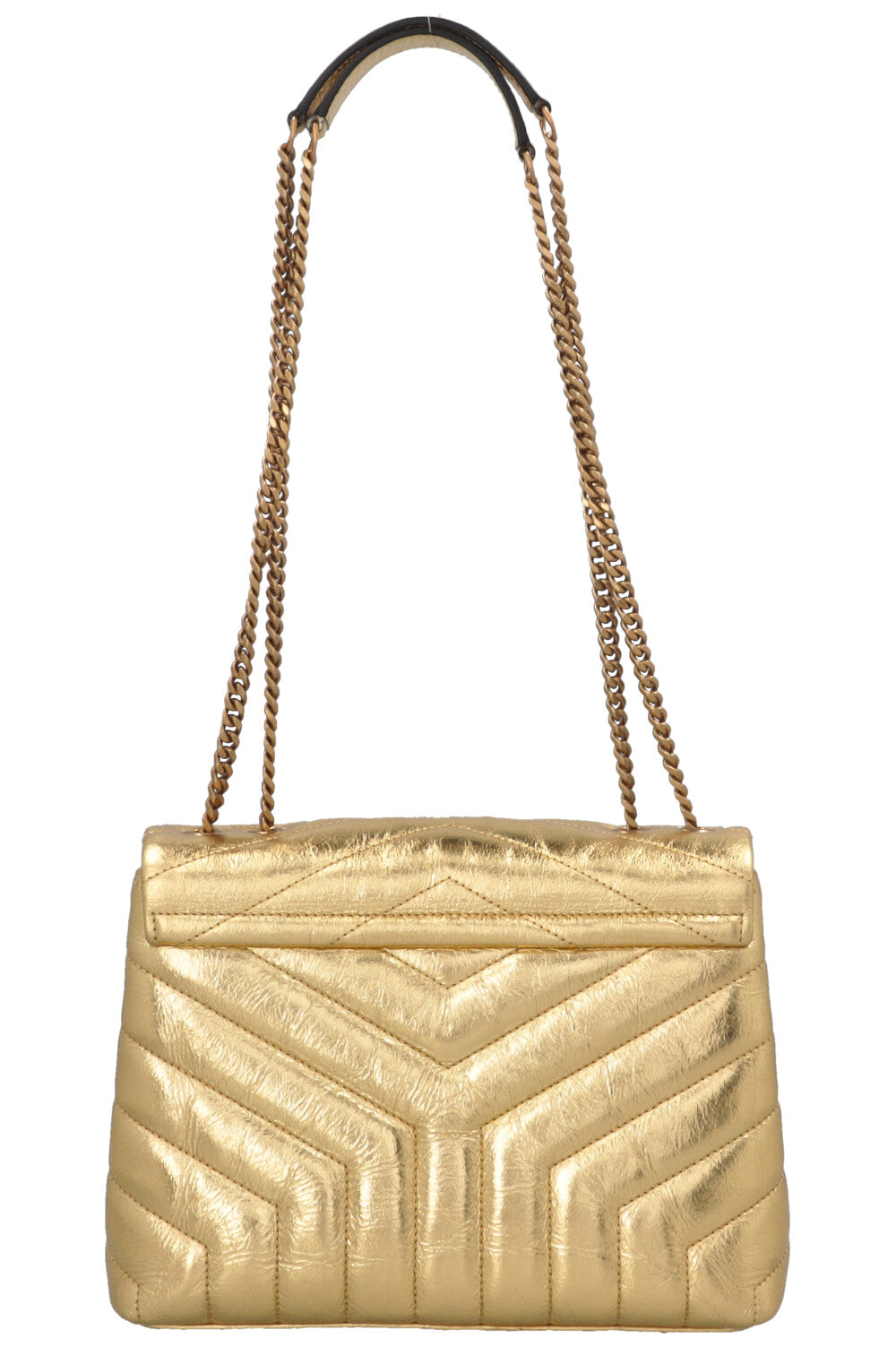 SAINT LAURENT Petit sac bandoulière Loulou Or