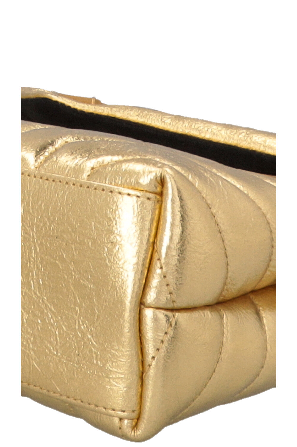 SAINT LAURENT Petit sac bandoulière Loulou Or