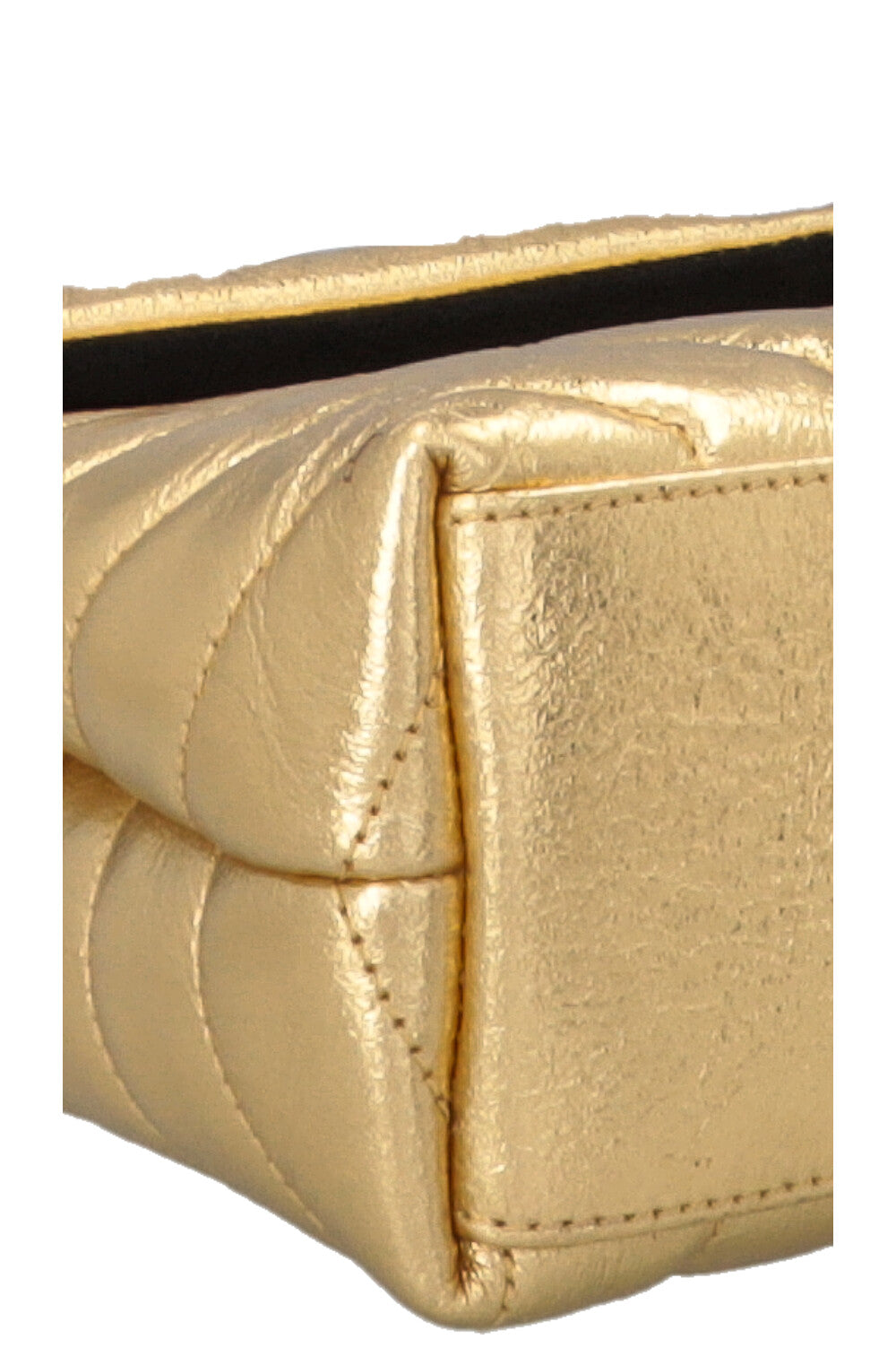 SAINT LAURENT Petit sac bandoulière Loulou Or