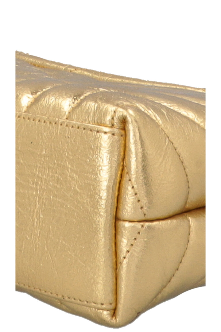 SAINT LAURENT Petit sac bandoulière Loulou Or