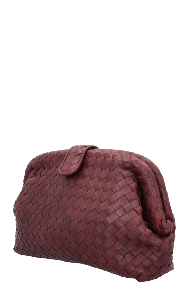 BOTTEGA VENETA The Lauren 1980 Clutch Gigolo Red