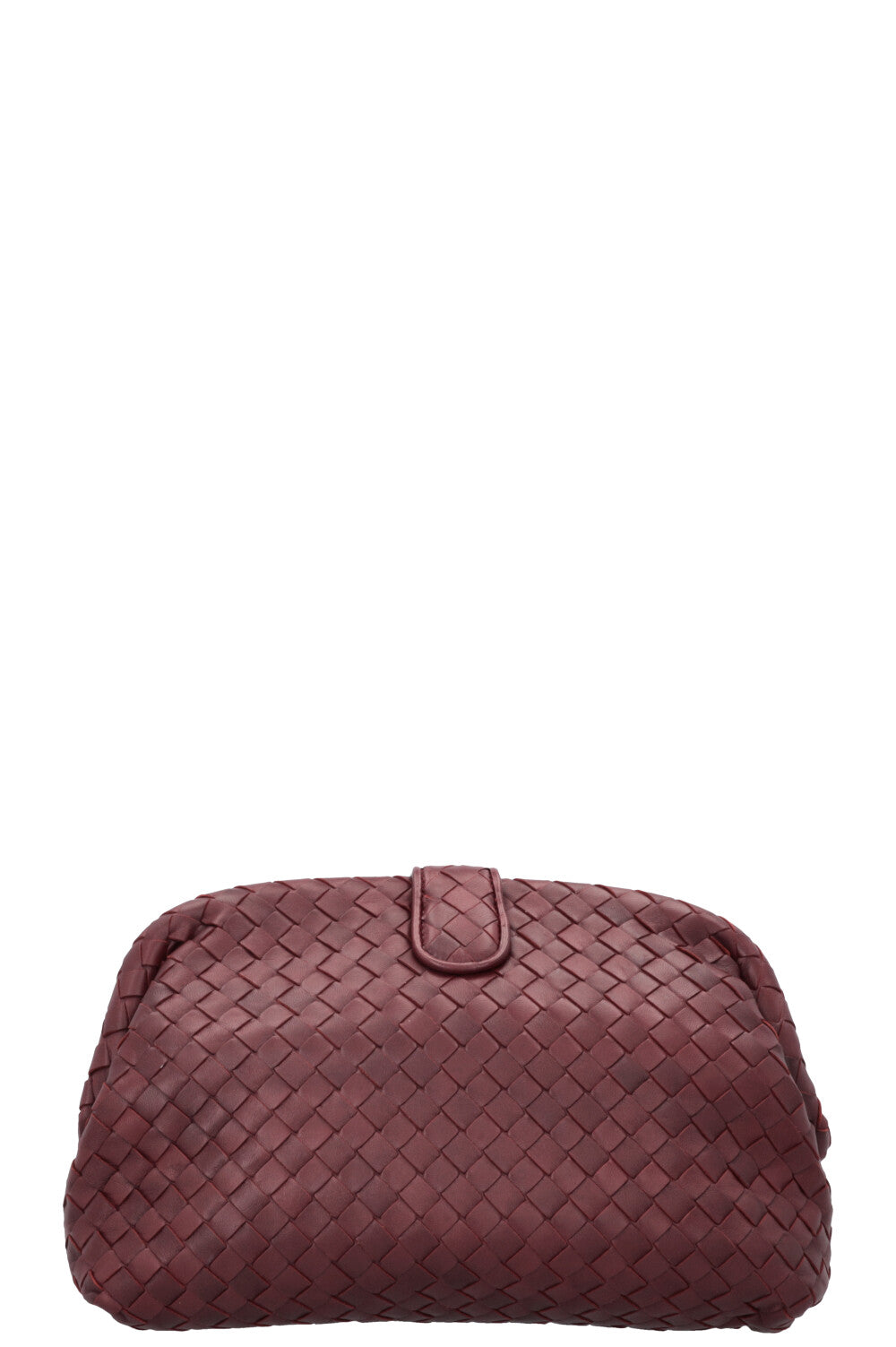 BOTTEGA VENETA The Lauren 1980 Clutch Gigolo Red