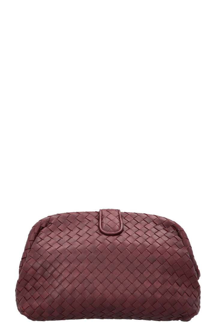BOTTEGA VENETA The Lauren 1980 Clutch Gigolo Red