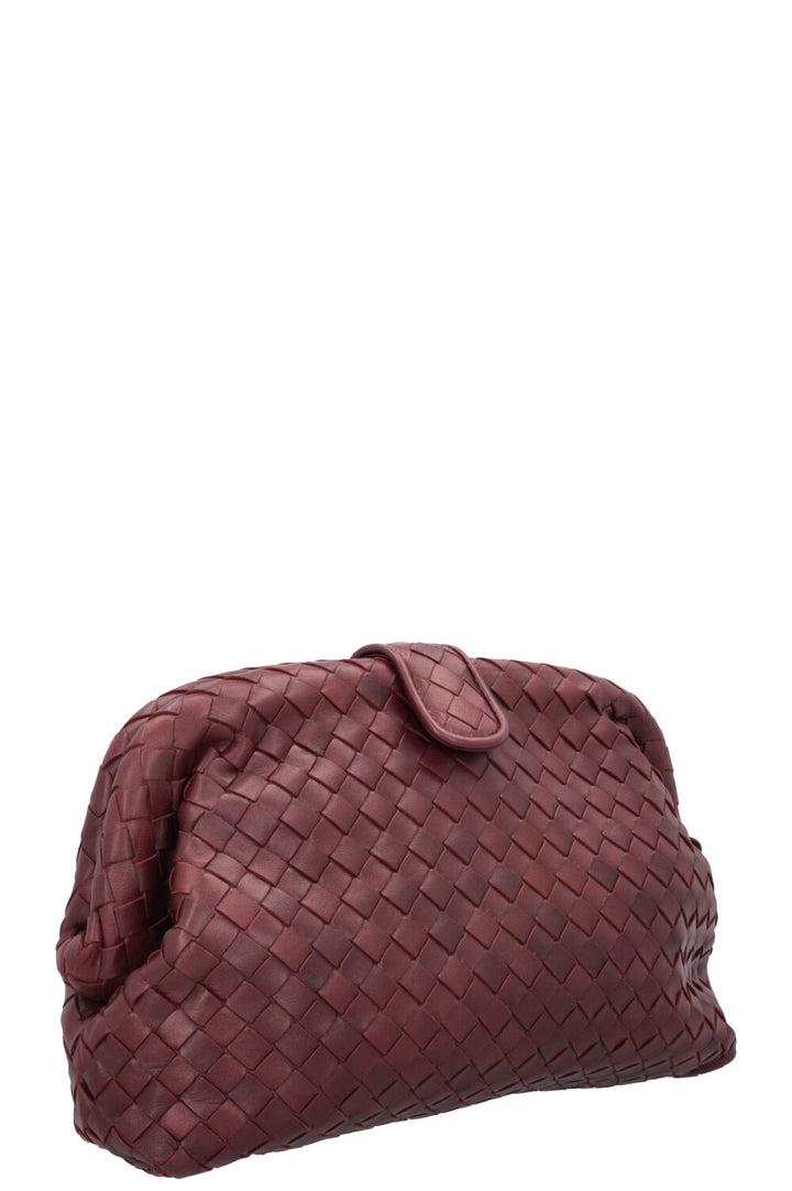 BOTTEGA VENETA The Lauren 1980 Clutch Gigolo Red