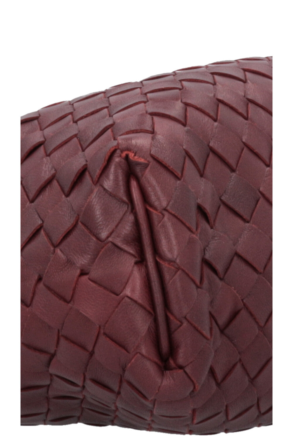 BOTTEGA VENETA The Lauren 1980 Clutch Gigolo Red