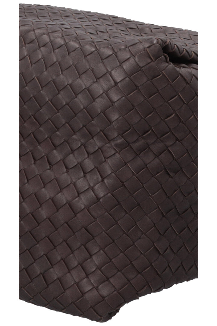BOTTEGA VENETA Intrecciato Shoulder Bag Brown