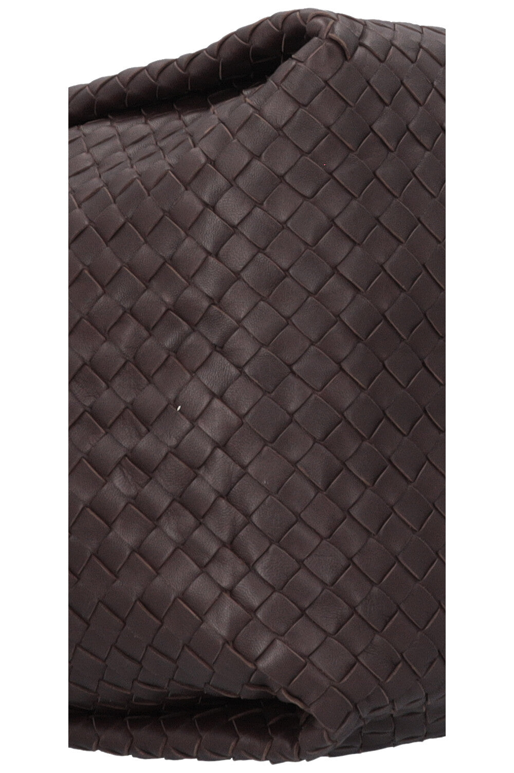 BOTTEGA VENETA Intrecciato Shoulder Bag Brown