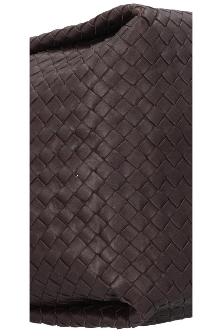 BOTTEGA VENETA Intrecciato Shoulder Bag Brown