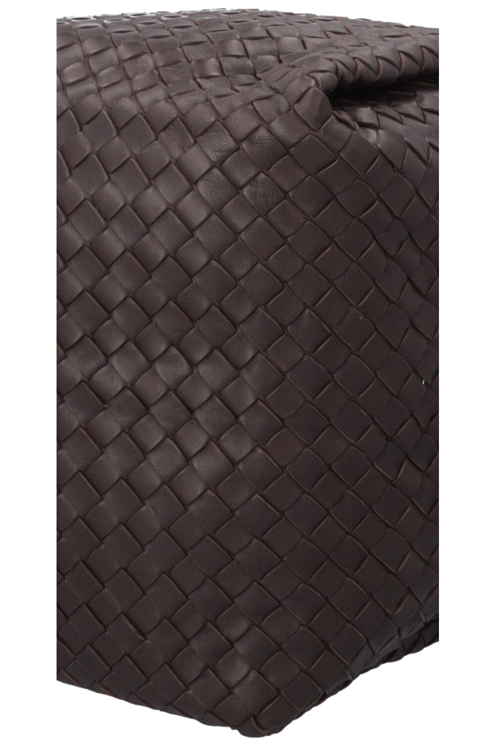 BOTTEGA VENETA Intrecciato Shoulder Bag Brown