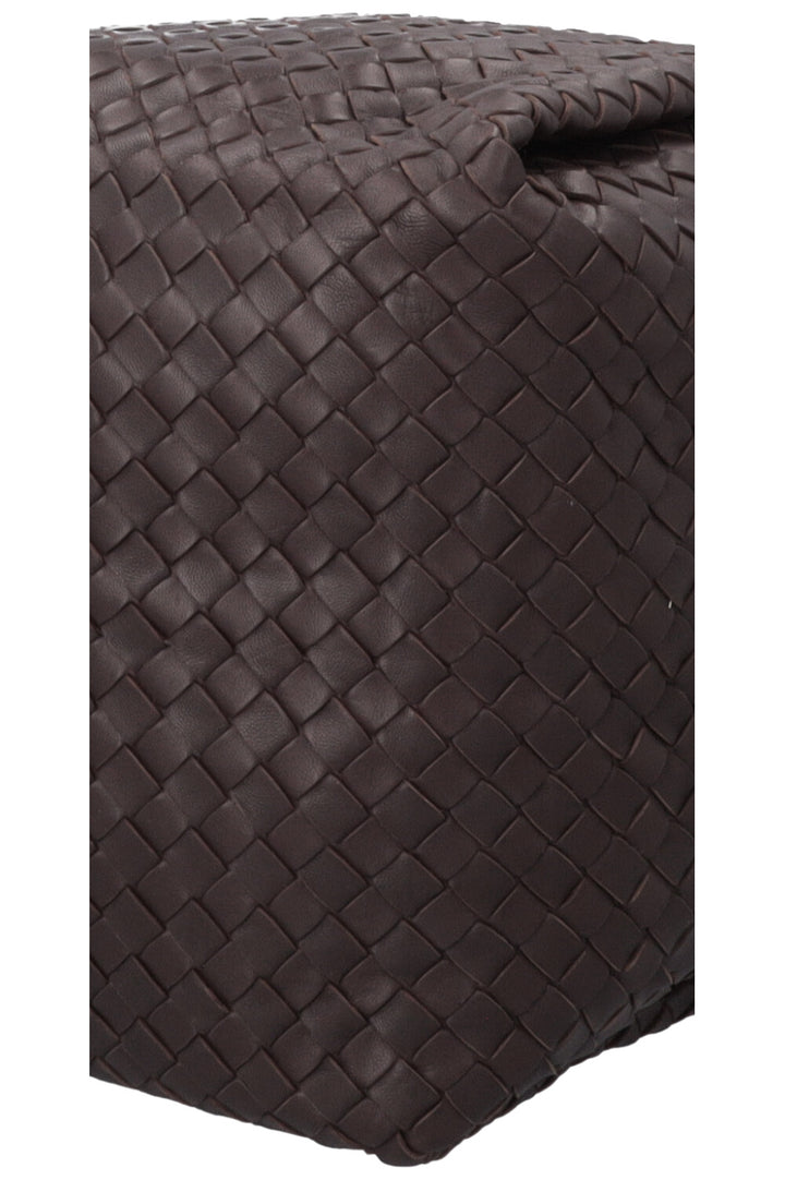 BOTTEGA VENETA Intrecciato Shoulder Bag Brown