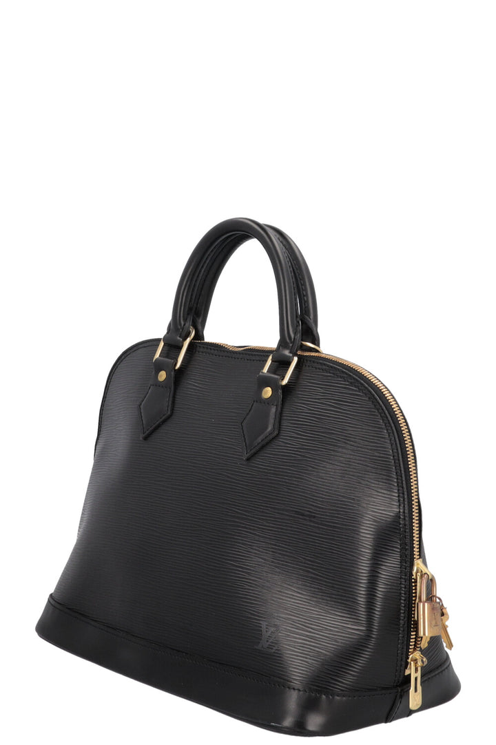 LOUIS VUITTON Alma PM Epi Black