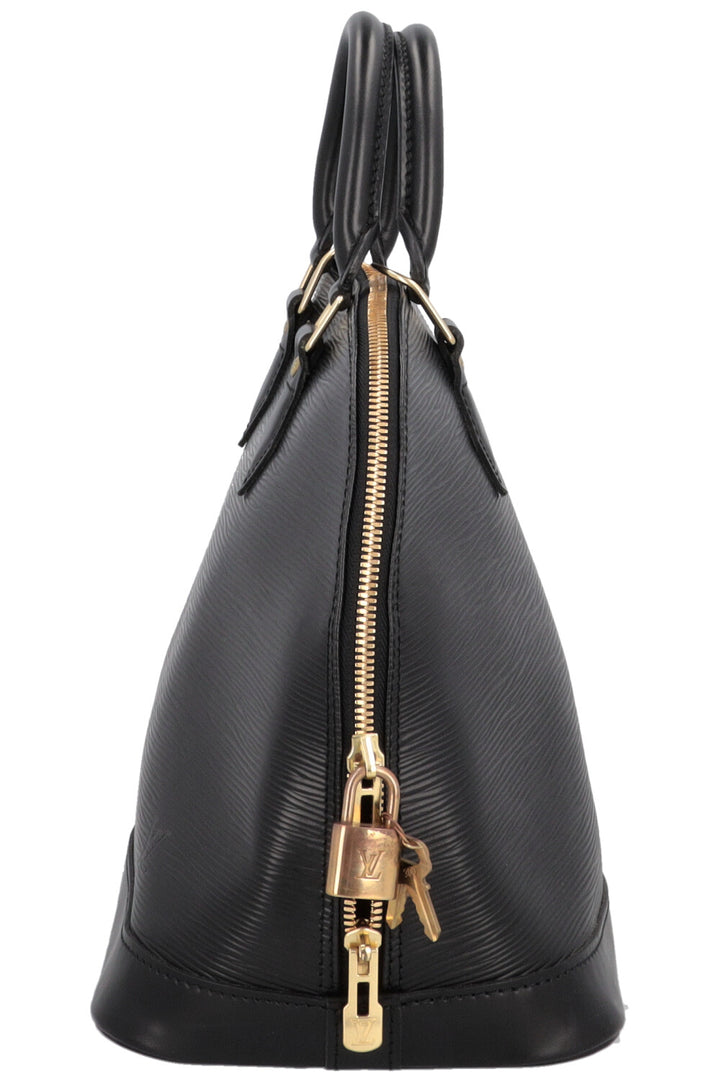 LOUIS VUITTON Alma PM Epi Black