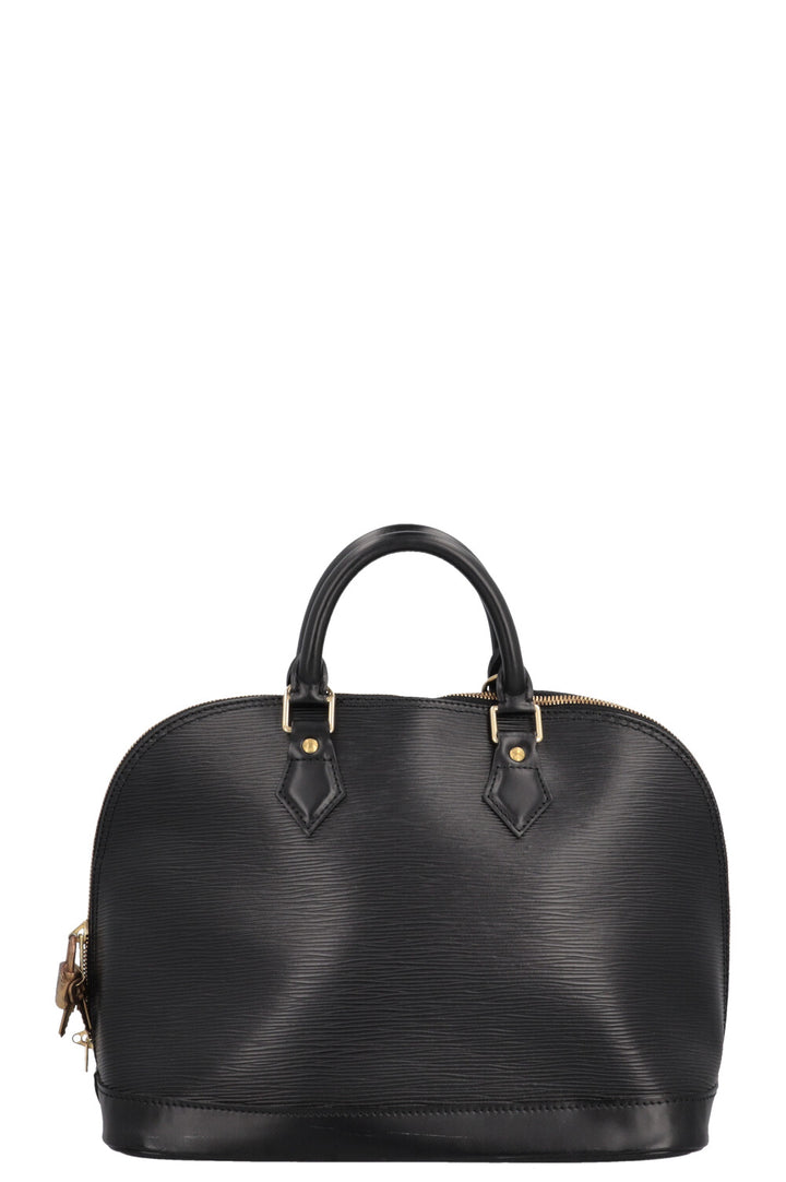 LOUIS VUITTON Alma PM Epi Black