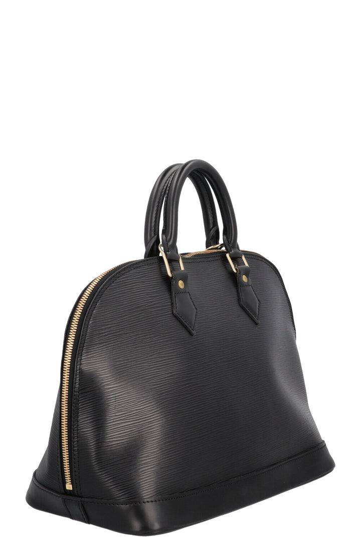 LOUIS VUITTON Alma PM Epi Black