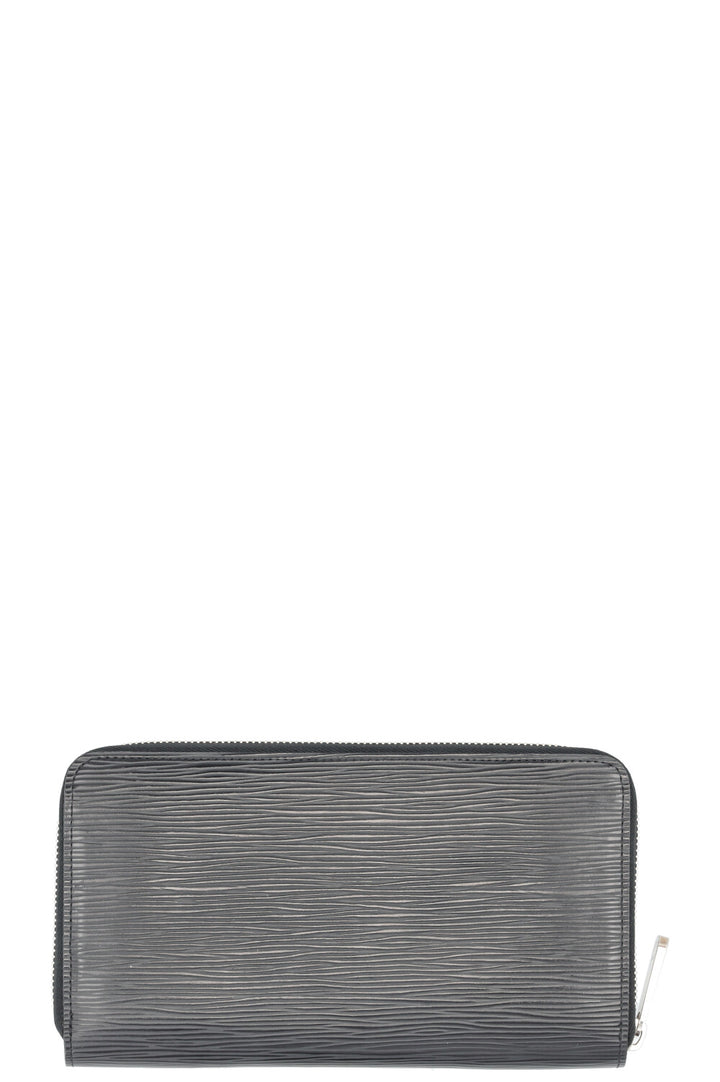 Portefeuille long zippé LOUIS VUITTON Noir Epi
