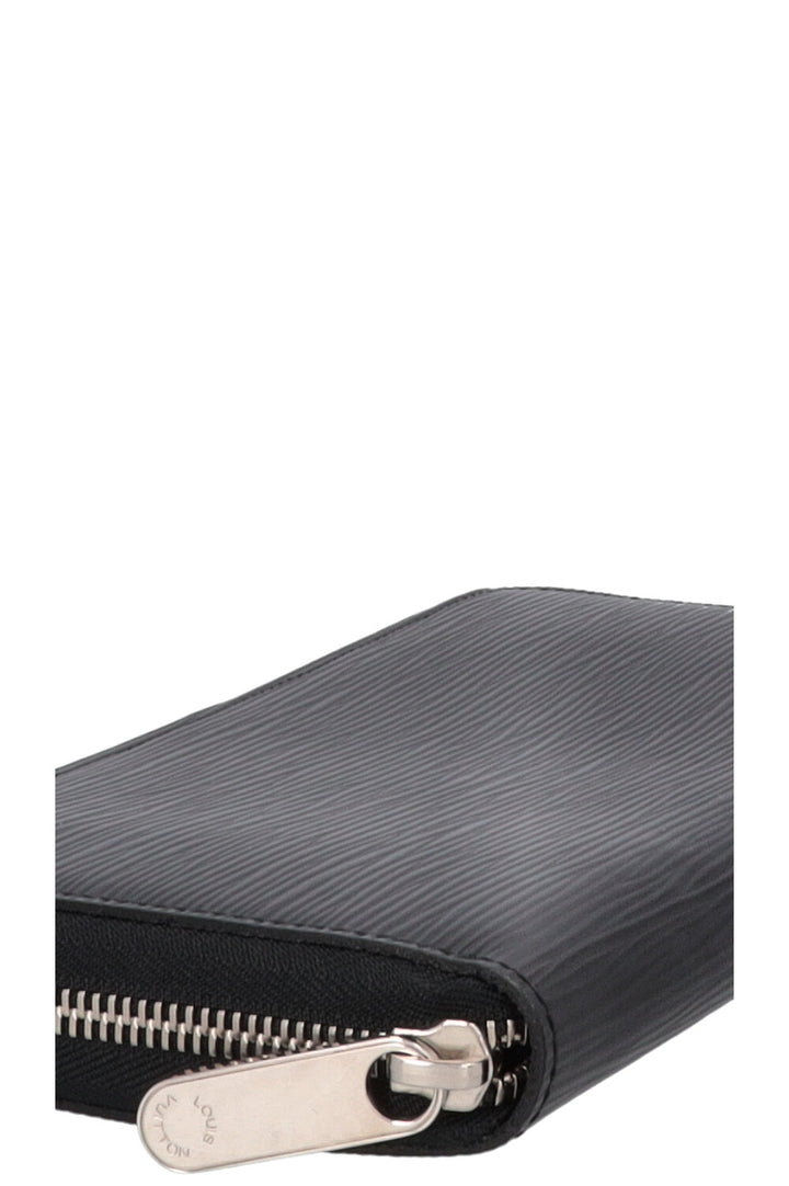 Portefeuille long zippé LOUIS VUITTON Noir Epi