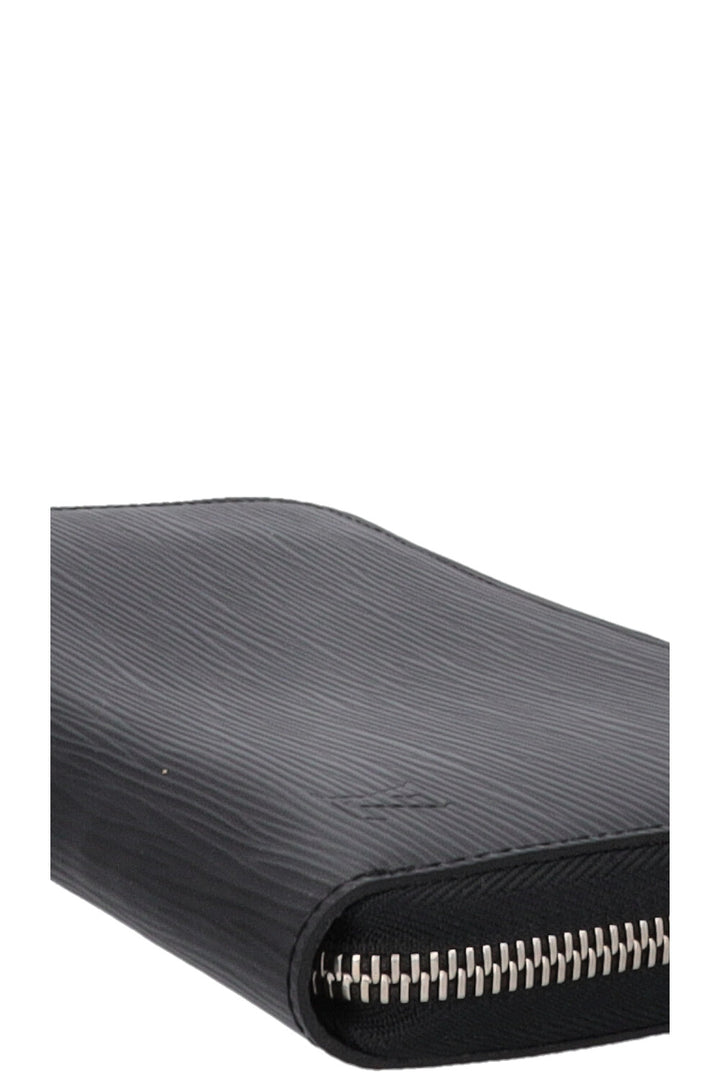Portefeuille long zippé LOUIS VUITTON Noir Epi