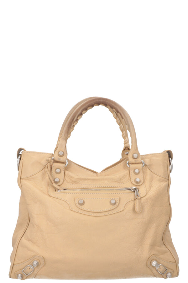 BALENCIAGA City Bag Leather Butter