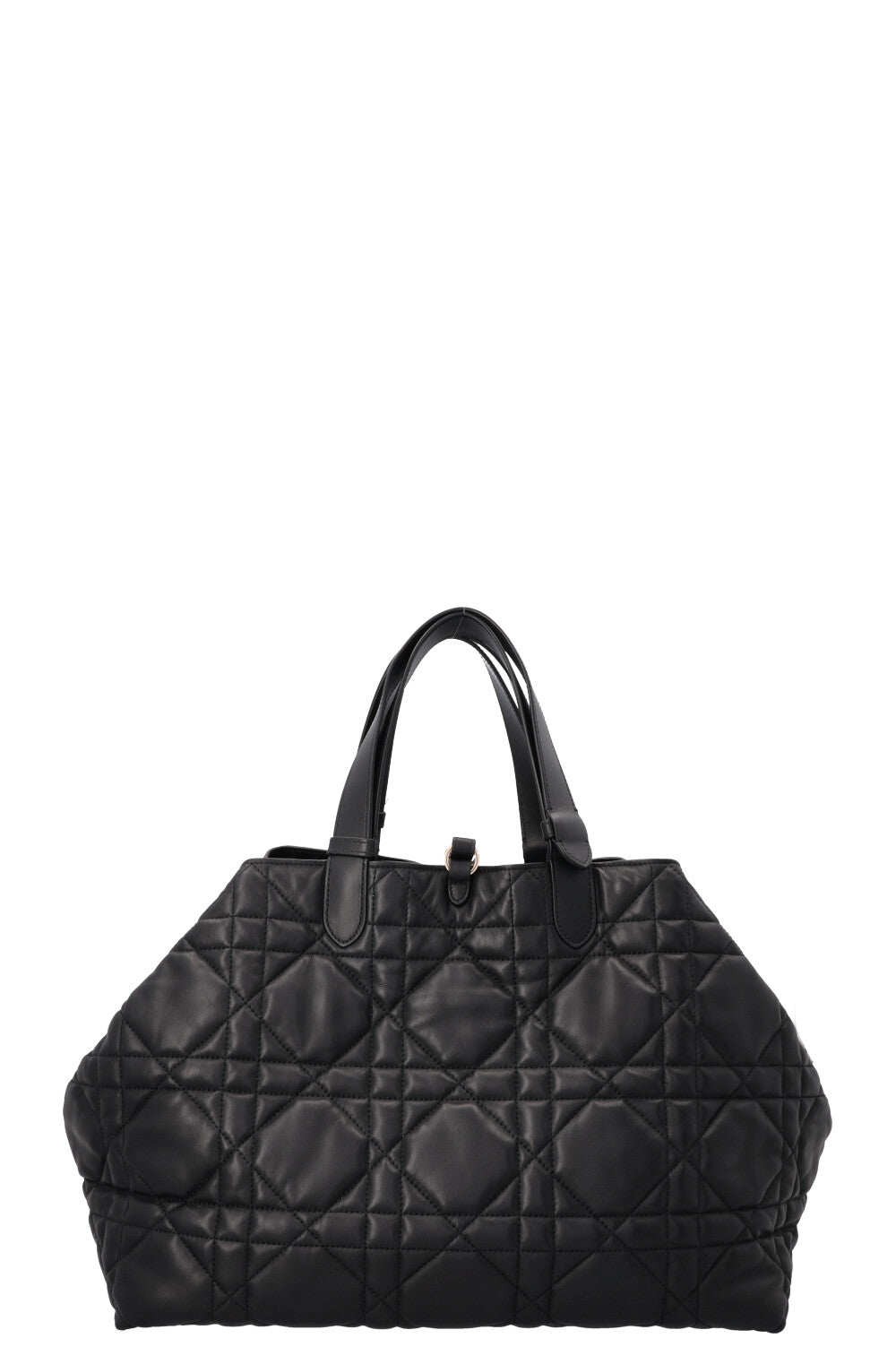 CHRISTIAN DIOR Toujours Bag Large Macrocannage Black