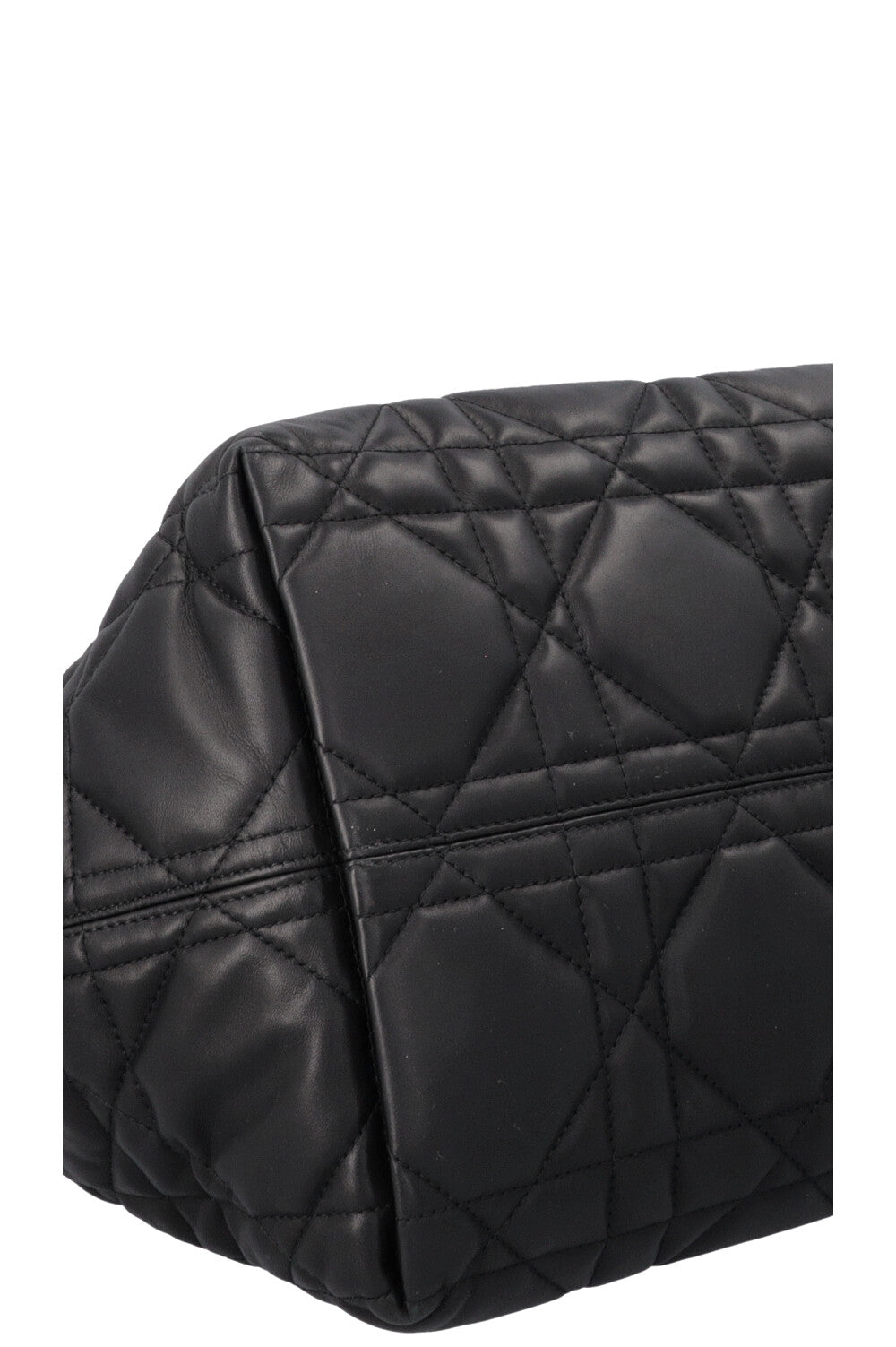 CHRISTIAN DIOR Toujours Bag Large Macrocannage Black
