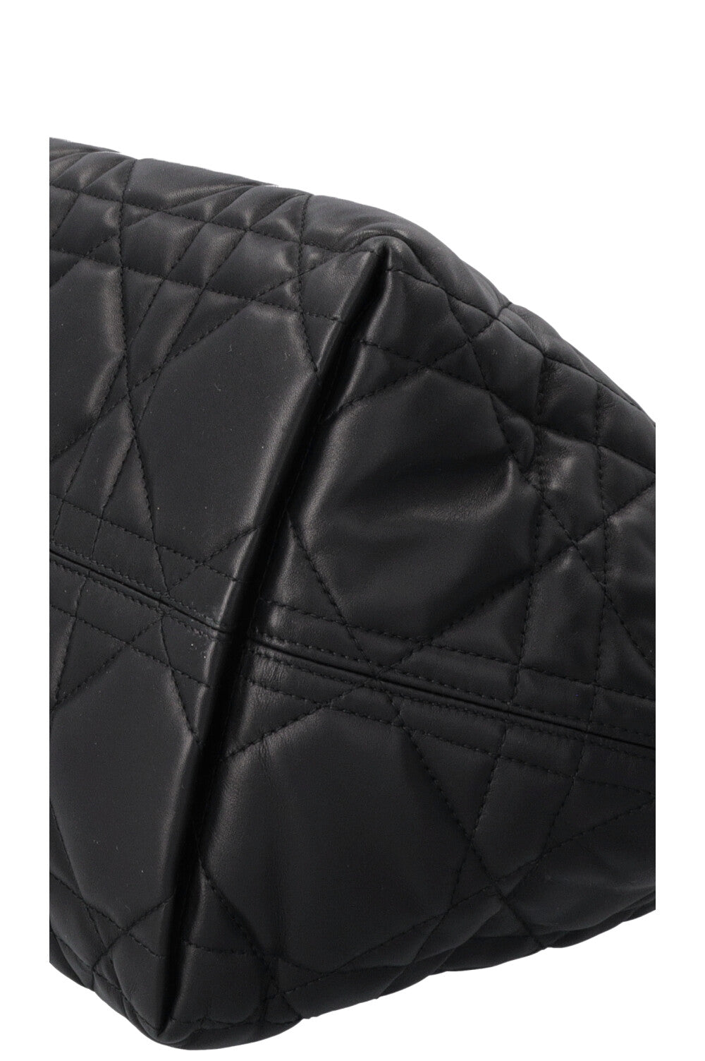 CHRISTIAN DIOR Toujours Bag Large Macrocannage Black