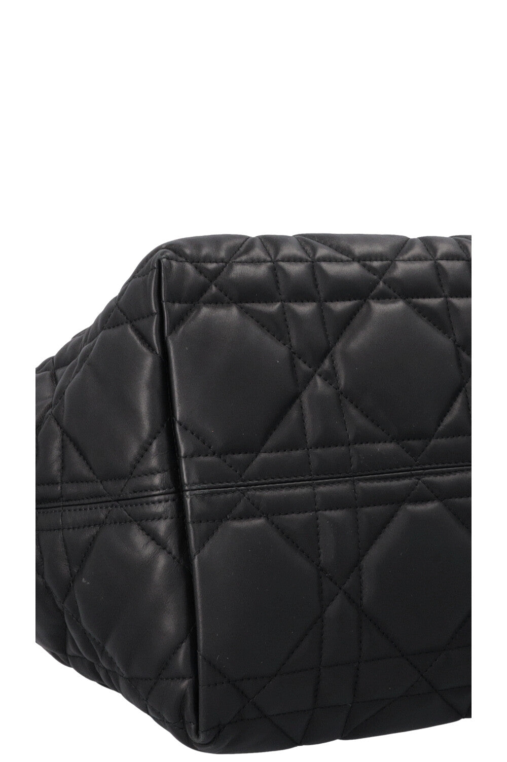 CHRISTIAN DIOR Toujours Bag Large Macrocannage Black