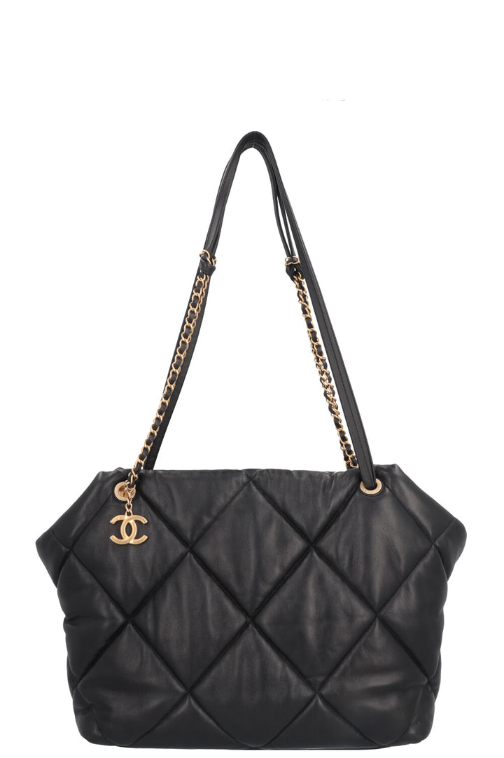 CHANEL Paris-New York Bowling Tote Black