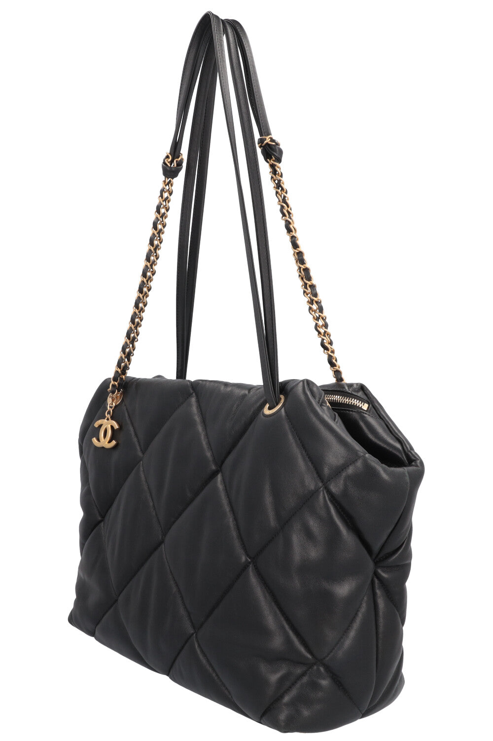 CHANEL Paris-New York Bowling Tote Black