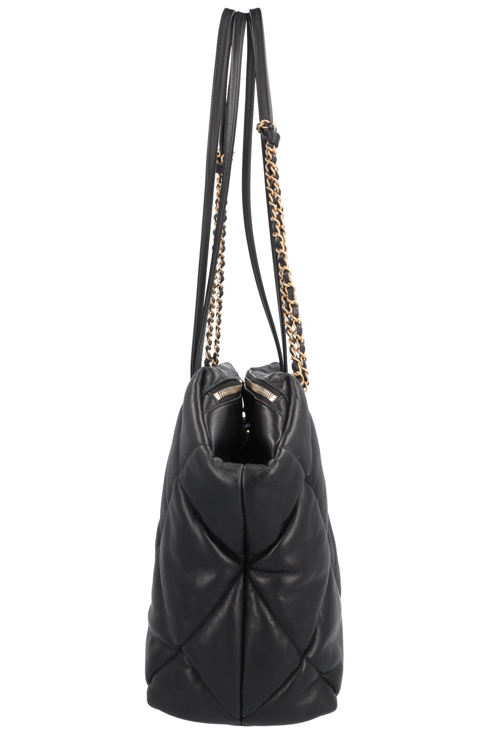 CHANEL Paris-New York Bowling Tote Black