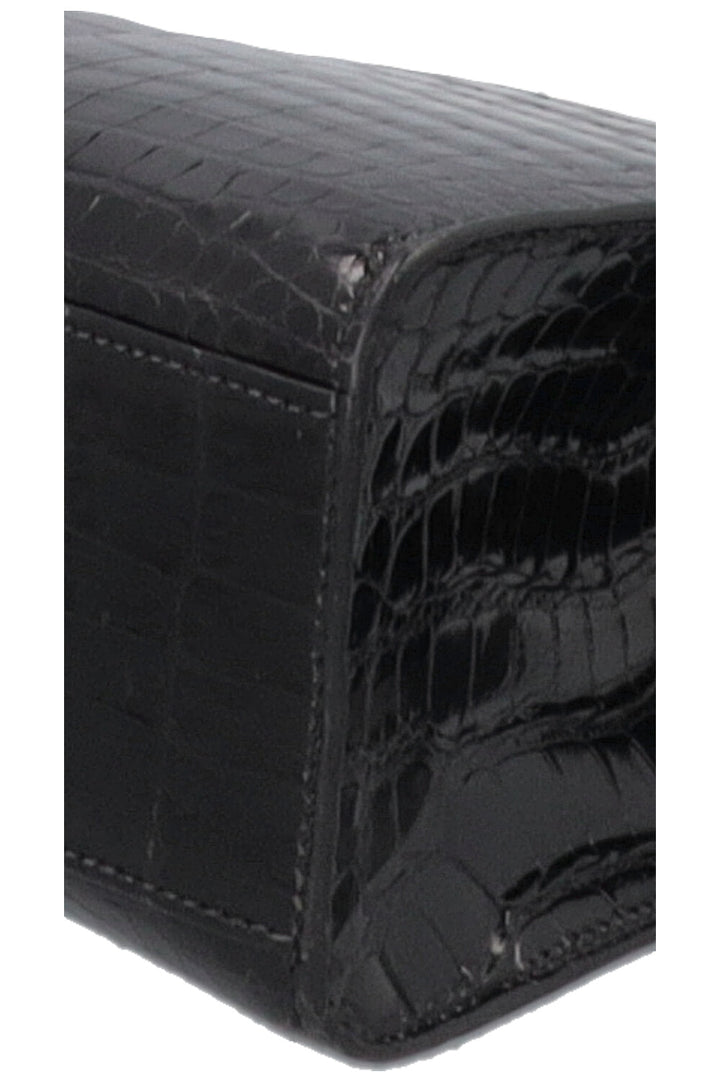 HERMÈS Kelly Sport PM Alligator Mississippiensis Noir Gold