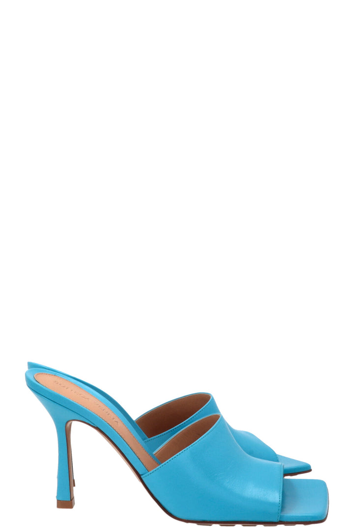 Mules extensibles BOTTEGA VENETA en cuir bleu