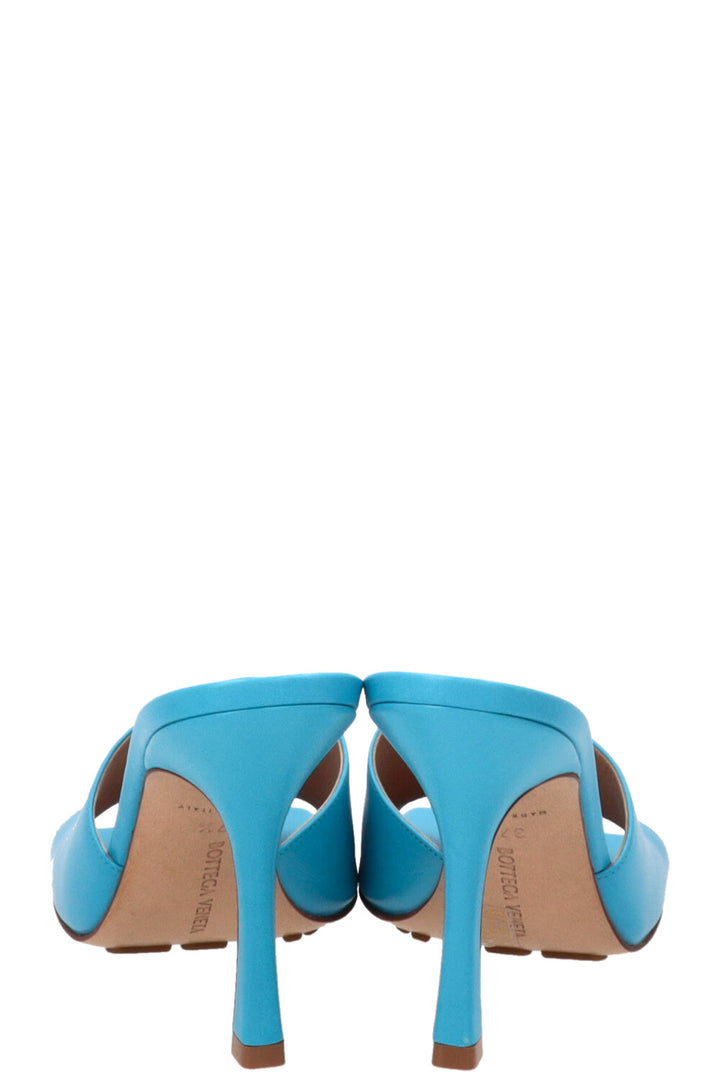 Mules extensibles BOTTEGA VENETA en cuir bleu