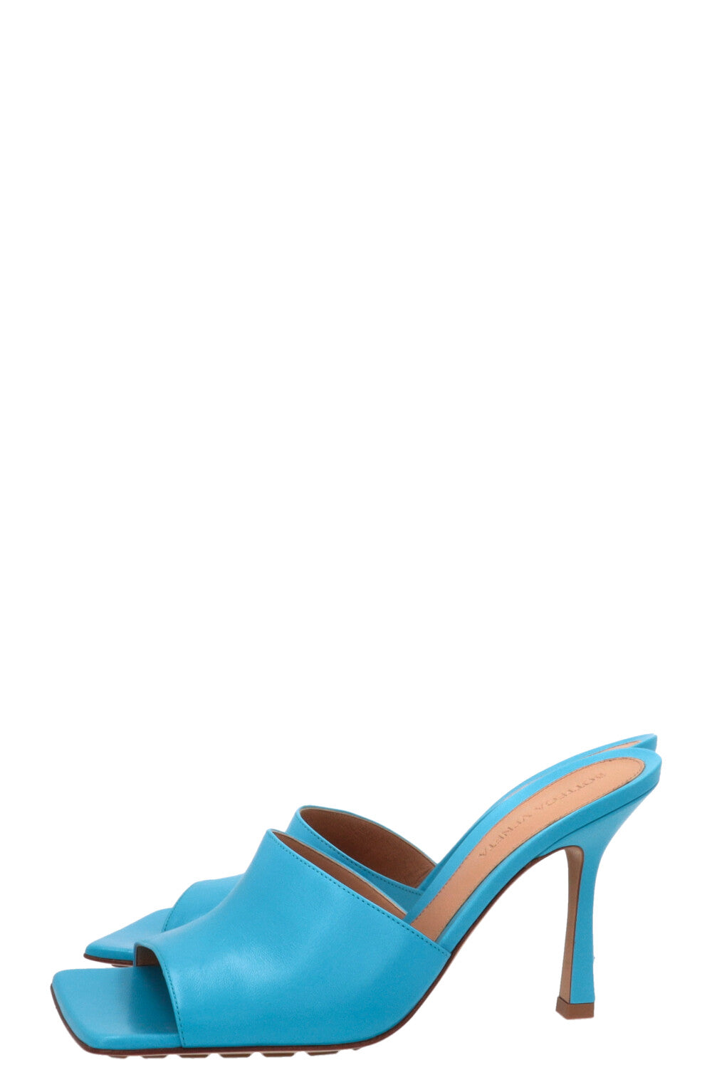 Mules extensibles BOTTEGA VENETA en cuir bleu