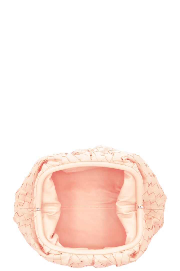 BOTTEGA VENETA The Pouch Intrecciato Salmon