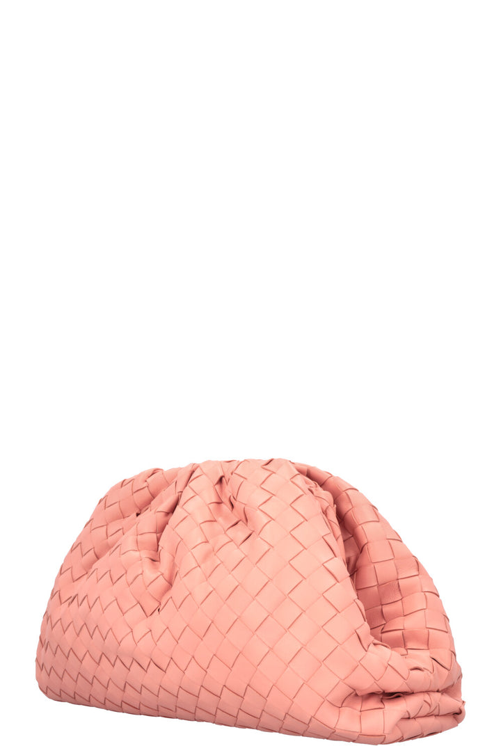 BOTTEGA VENETA The Pouch Intrecciato Salmon