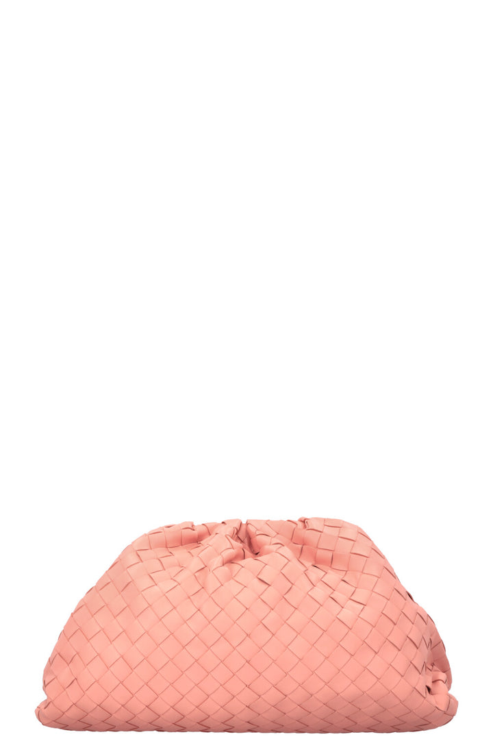 BOTTEGA VENETA The Pouch Intrecciato Salmon