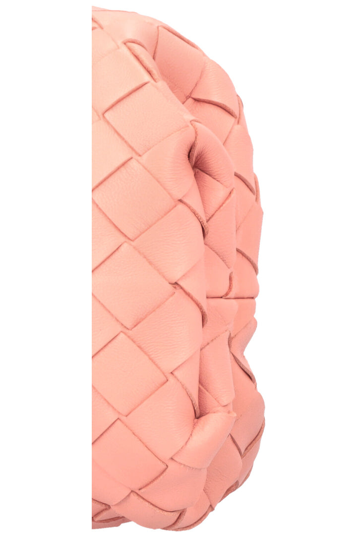 BOTTEGA VENETA The Pouch Intrecciato Salmon
