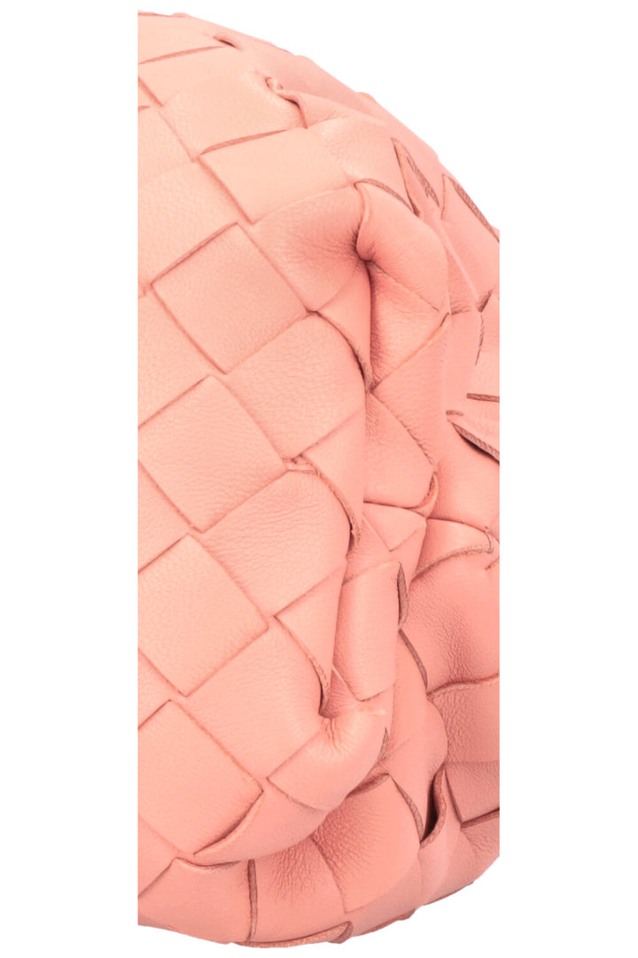 BOTTEGA VENETA The Pouch Intrecciato Salmon